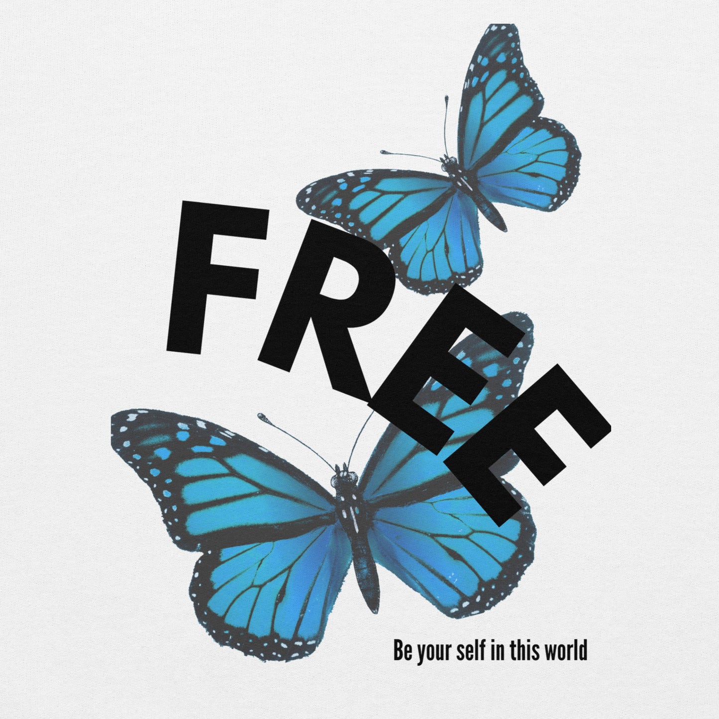 Hoodie | Free Butterfly