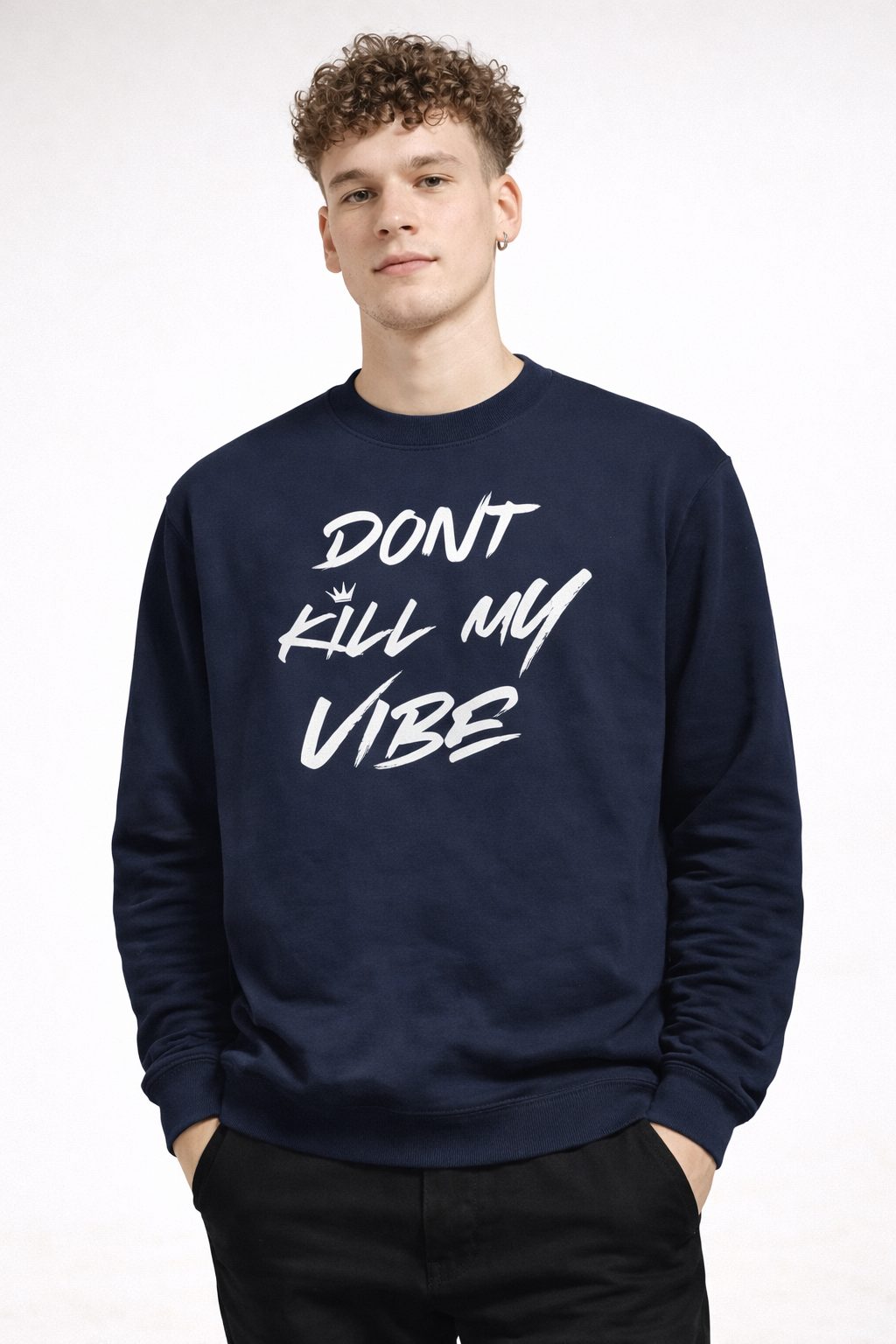 Sweater | Don't Kill My Vibe (Blue)